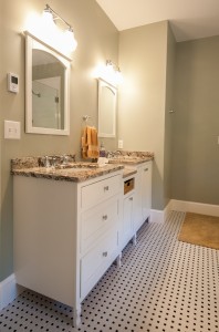 Remodeled bathroom